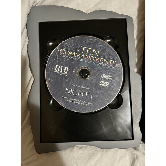 The Ten Commandments DVD For Your Emmy Award Consideration Box Set New! - Picture 5 of 8